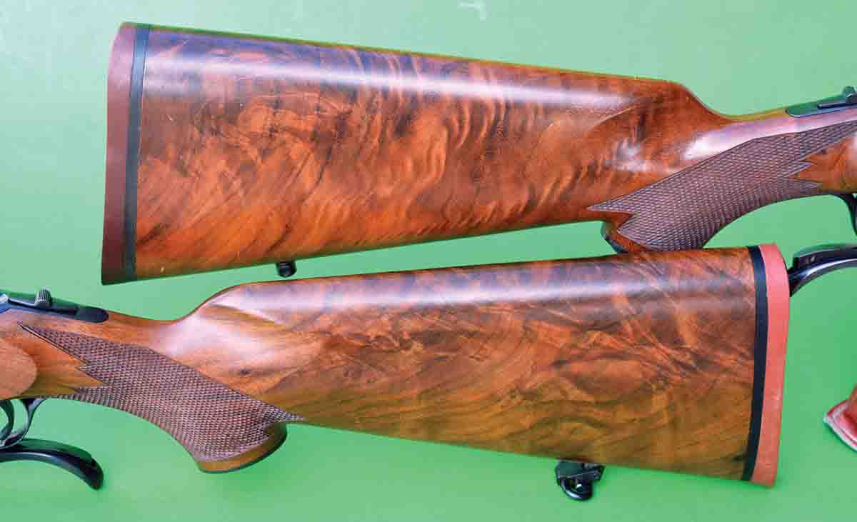 Many No. 1 rifles feature beautifully figured walnut stocks. However, the overall quality of No. 1s has always been high.